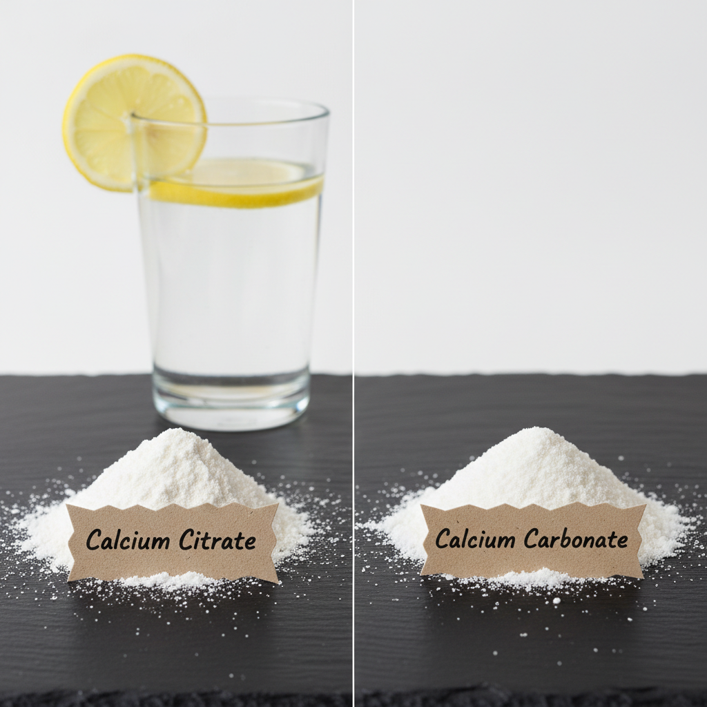 Calcium Citrate vs Carbonate: Choosing the Right Supplement
