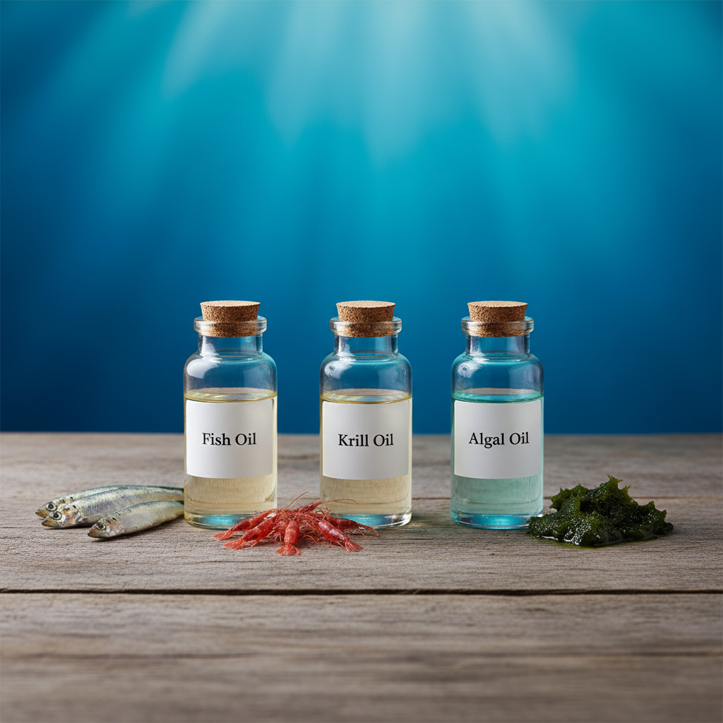 Fish Oil Vs Krill Oil Vs Algal Oil: A Comprehensive Comparison