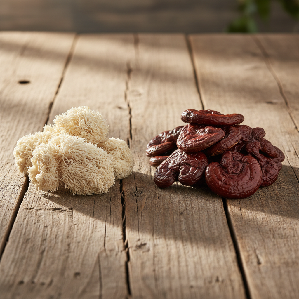 Lions Mane vs Reishi: A Comprehensive Mushroom Comparison