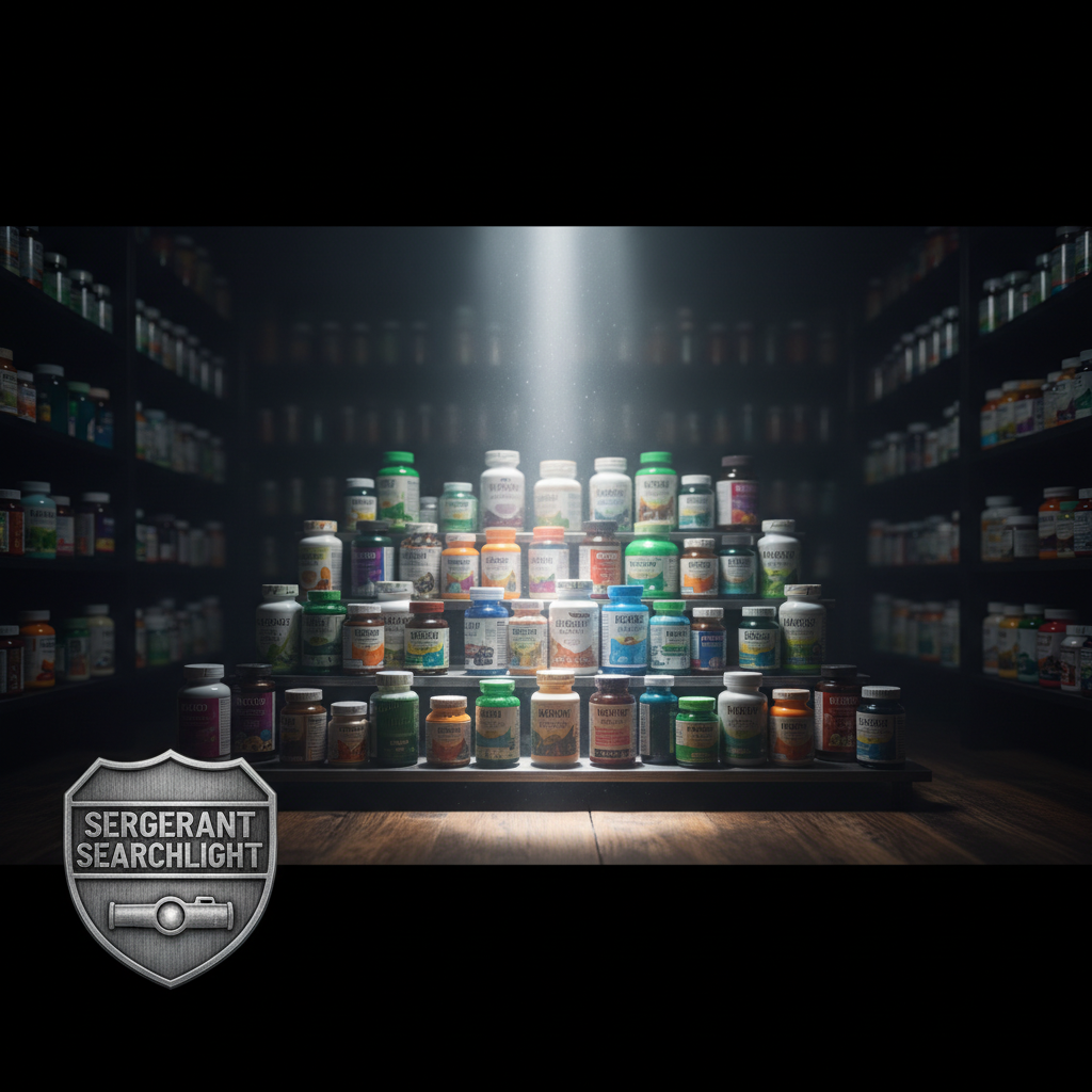 CRN Launches 'Sergeant Searchlight' Campaign for Mandatory FDA Supplement Listing