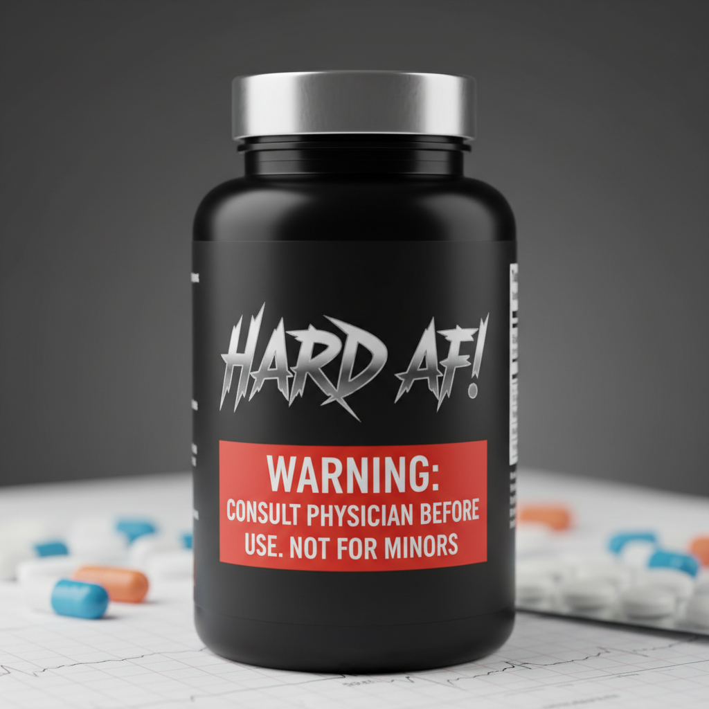 FDA紧急警告：'Hard AF!'补充剂暗藏危险药物成分